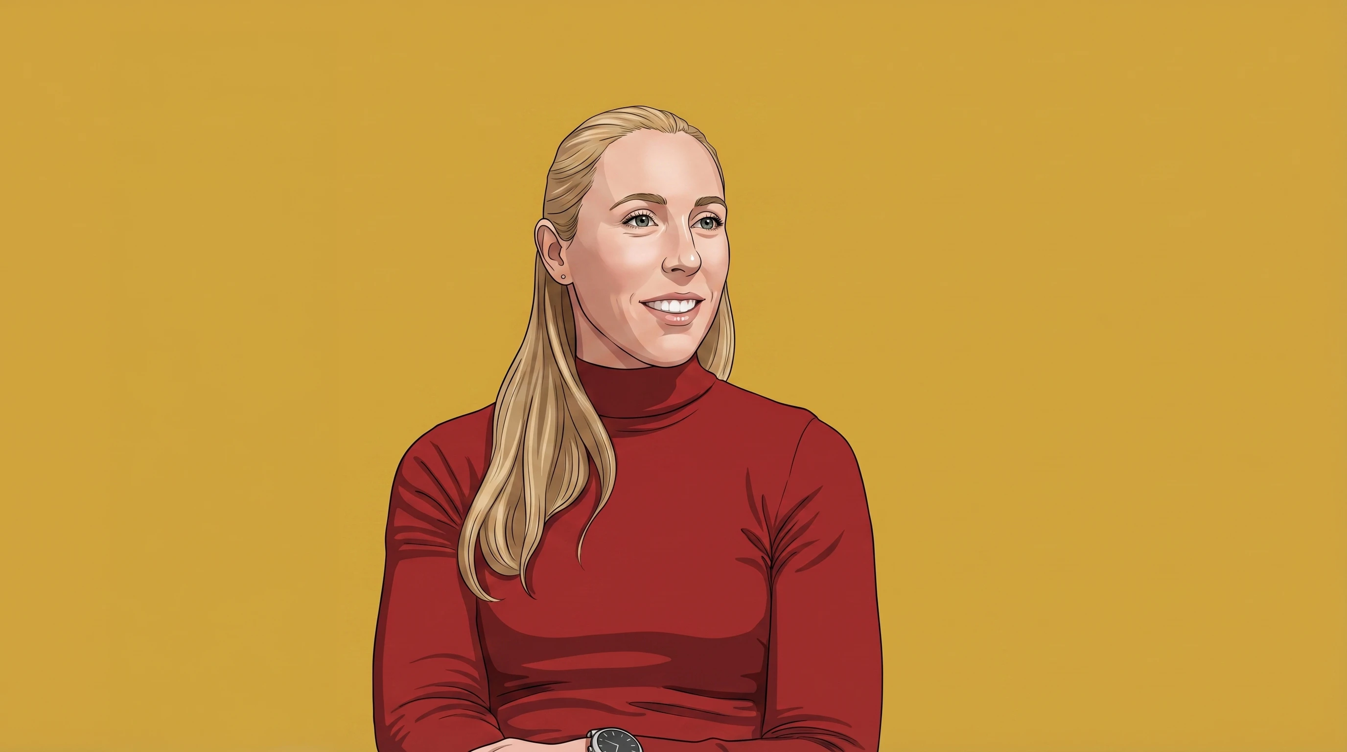 Portret van Yvette Soesbergen, te gast bij de Onder Druk podcast